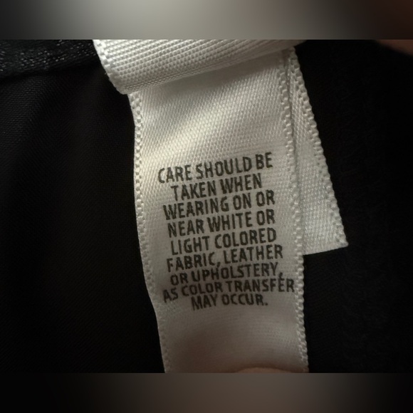 ST. JOHN Luxury Brand Black Coated Denim Satin Leather Look Jeans Pants 2 29x30 - Picture 11 of 11